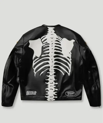 Geedup x Vanson Bones Leather Jacket