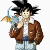 Goku Dragon Ball Brown Bomber Jacket