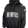 Grizzlies Nike Half-Zip Hooded Jacket