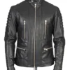 Hadrian Men’s Biker Leather Jacket