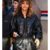 Halle Berry Crime 101 Black Leather Jacket