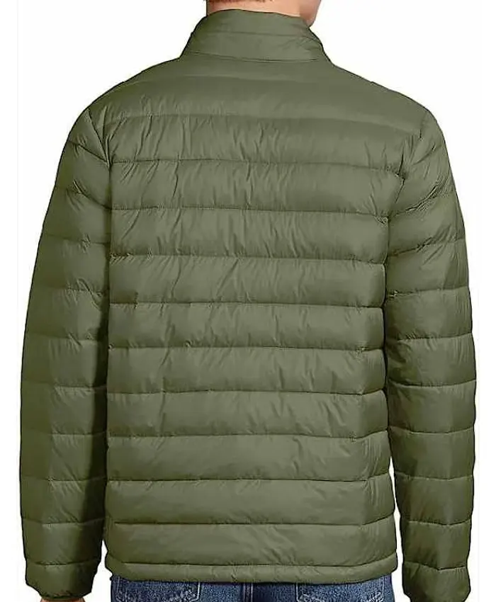 Shop Harrison Ford Shrinking Season 3 Olive Green Puffer Jacket