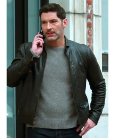 Hart Hoxton CIA Black Leather Jacket