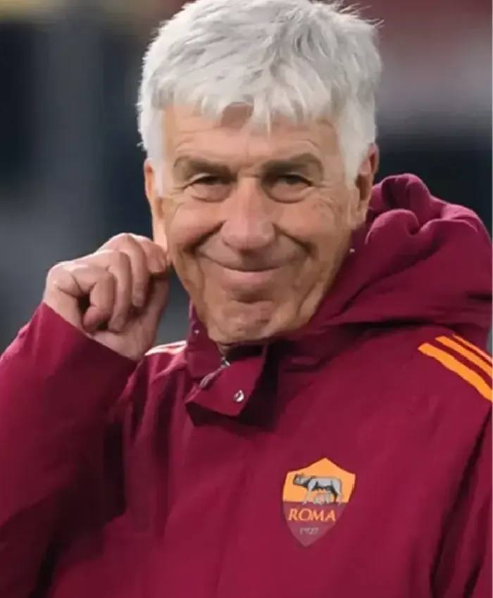 Head Coach Gian Piero Gasperini Red Coat