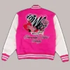 Heart Society Pink Varsity