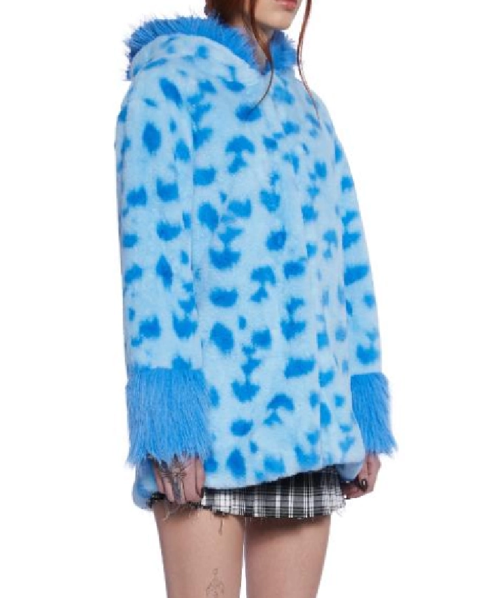 Heaven From Belfast 2026 Feeney Blue Plush Coat