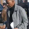 Denzel Washington Here Comes the Flood Grey Wool Jacket