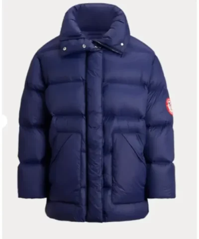 Hoda Kotb The Today Show 2026 Team USA Blue Puffer Jacket