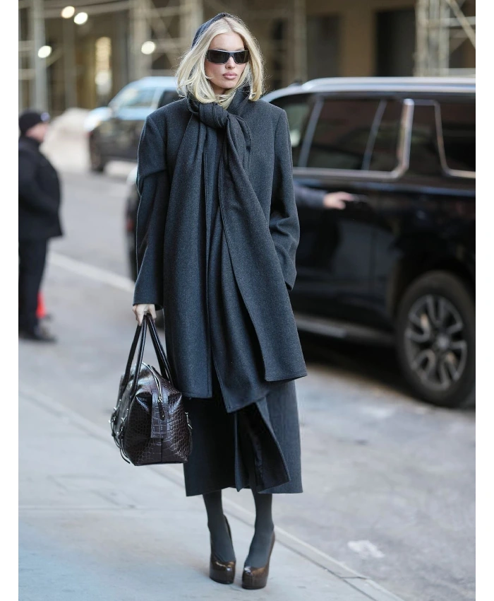 Hosk Charcoal Coat