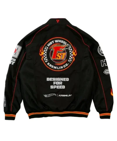 Hot Wheel x Kremlin 2026 Unisex Rallycross Black Racing Jacket