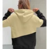Imperfect Two-Tone Hoodie