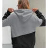 Imperfect Two-Tone Hoodie