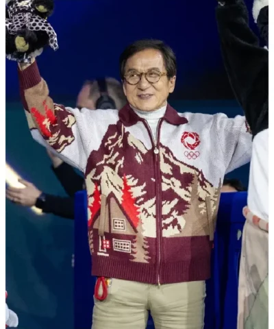 Jackie Chan Figure Skating Milano Cortina 2026 Winter Olympics Jacket