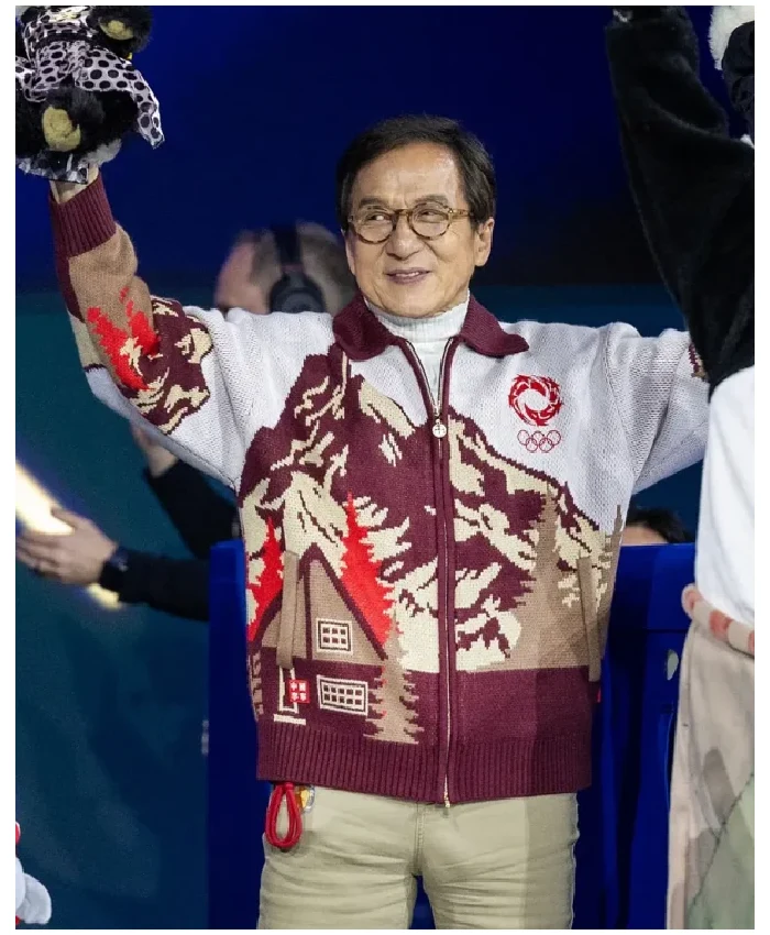 Jackie Chan Figure Skating Milano Cortina 2026 Winter Olympics Jacket
