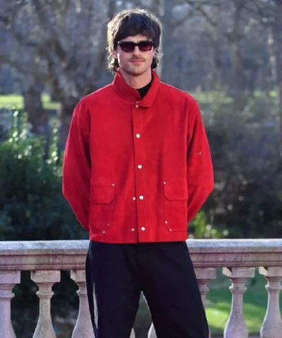 Jacob Elordi Red Jacket
