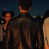 Jan Luis Castellanos Tall Girl 2 Tommy Torres Black Leather Jacket