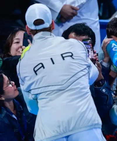 Jannik Sinner Qatar ExxonMobil Open Jacket