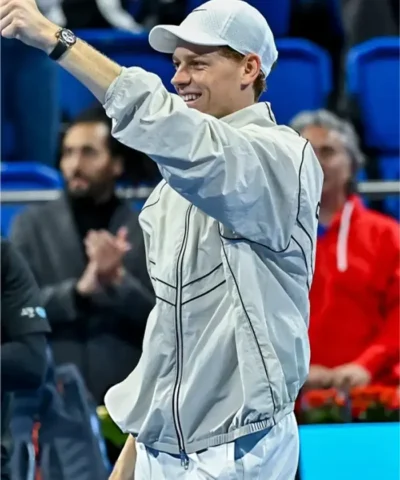 Jannik Sinner Qatar ExxonMobil Open White Jacket