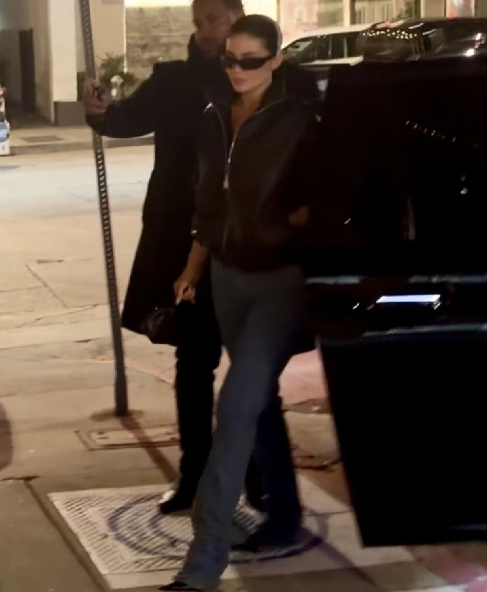 Jenner Black Leather Jacket