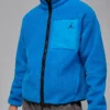 Jordan Flight Sherpa Fleece Blue Jacket