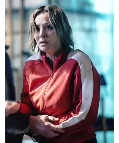 Kaley Cuoco Vanished 2026 Track Jacket