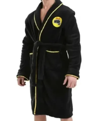 Karate Kid Cobra Kai Black Bathrobe Coat