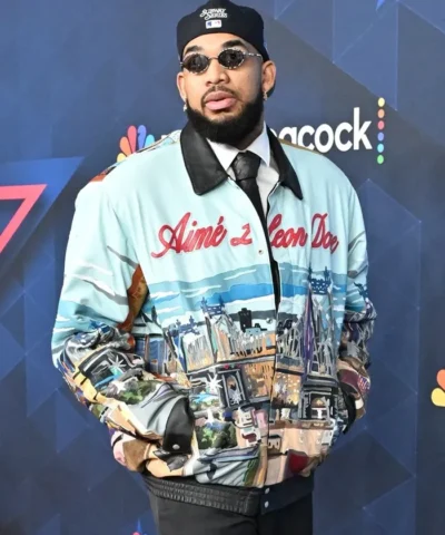 Karl-Anthony Towns Serbian Bomber Jacket for Men and Women