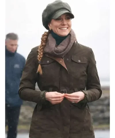 Kate Middleton 2026 Brown Cotton Jacket