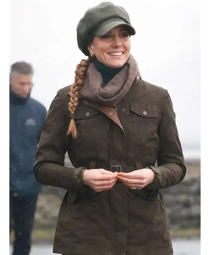 Kate Middleton 2026 Brown Cotton Jacket