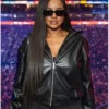 Keisha Buchanan O2 Arena Leather Jacket