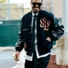Kendrick Bourne 49ers Varsity Style Jacket