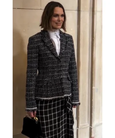 Knightley Erdem Show Tweed Blazer