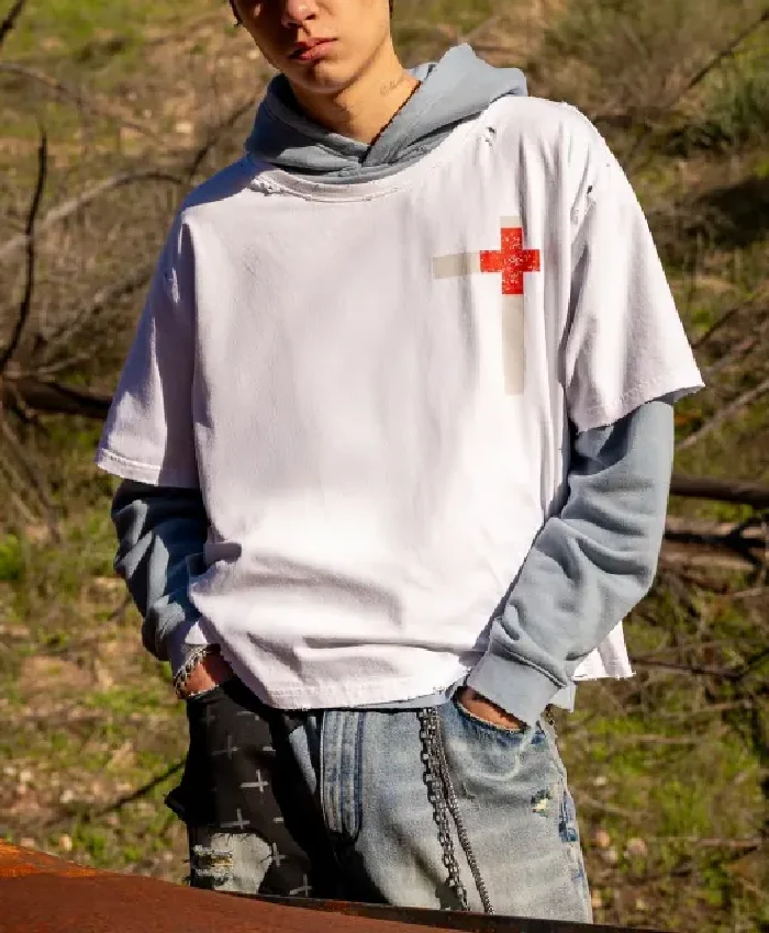 Landon Barker Orien Layered Hoodie