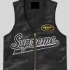 Leathers Spider Web Vest