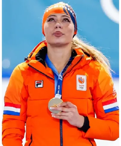 Leerdam Olympic 2026 Orange Jacket
