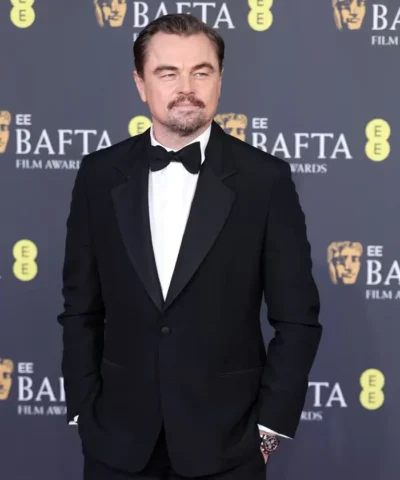 BAFTAs Style Leonardo DiCaprio's Black Blazer