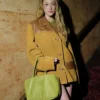Lili Reinhart Suede Miu Miu Jacket