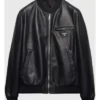 Lionel Richie Leather Bomber Jacket