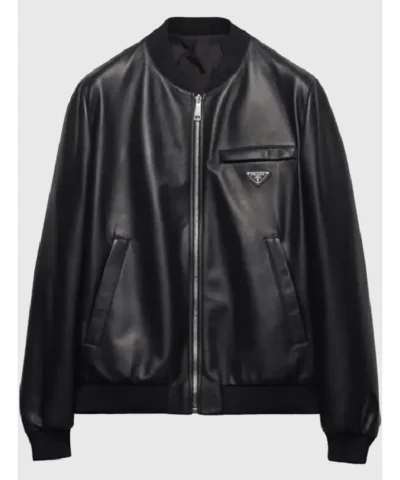 Lionel Richie Leather Bomber Jacket