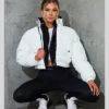 Little Thing White Puffer Jacket