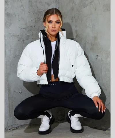 Little Thing White Puffer Jacket