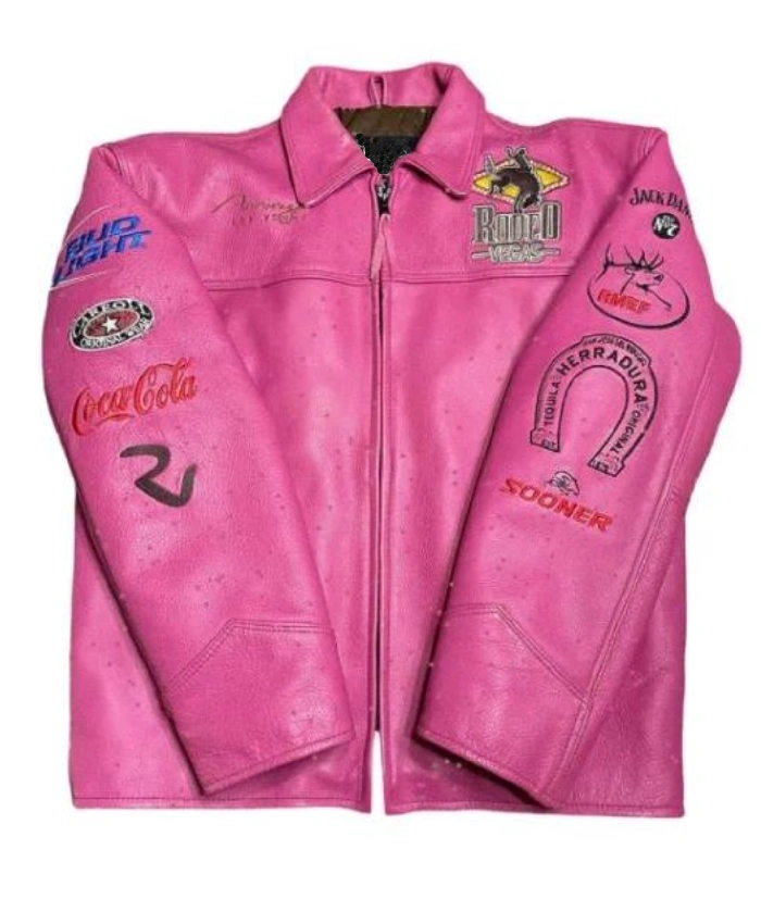 Long Live Cowgirls Mirage Las Vegas Pink Leather Jacket