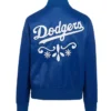 Los Angeles Dodgers Sugar Skull Full-Snap Satin Blue Jacket