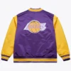 Los Angeles Lakers 1983 NBA All-Star Game Reversible Satin Full-Zip Purple Jacket