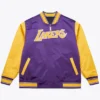 Los Angeles Lakers 1983 NBA All-Star Game Satin Purple Jacket