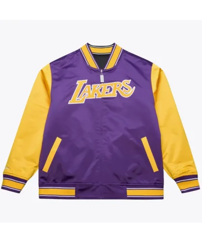 Los Angeles Lakers 1983 NBA All-Star Game Satin Purple Jacket
