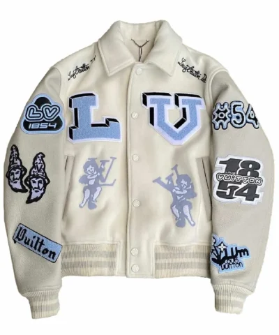 Louis Vuitton Bunny Cream Varsity Jacket