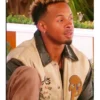 Love Island UK All Stars S03 Konnor Ewudzi Leather Jacket