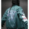 M.RAGE Arsenal Green Bomber Jacket