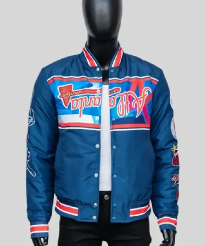 MLB All-Star Atlanta Braves Usher Blue Vrsity Jacket